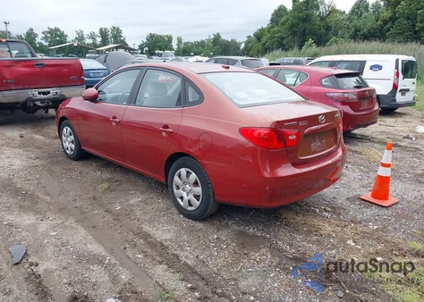 2008 Hyundai Elantra Gls/Se from USA, damaged, VIN KMHDU46D98U520964